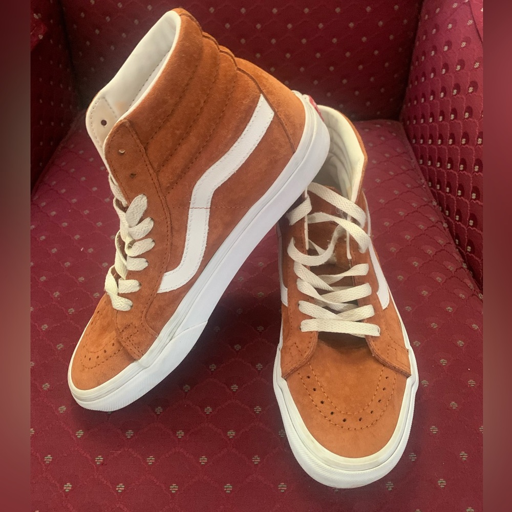 Vans Sk8-Hi Reissue Suede Unisex Sneaker Glazed Ginger